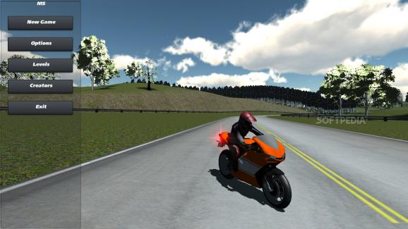 Motorbike Simulator 3D screenshot