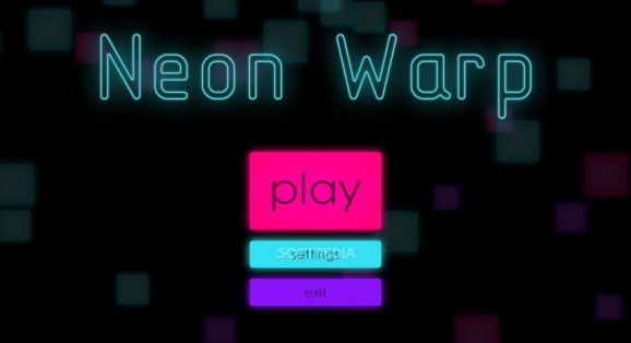 Neon Warp Demo screenshot