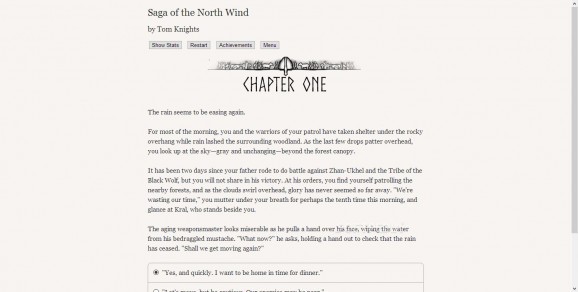 Saga of the North Wind Demo screenshot