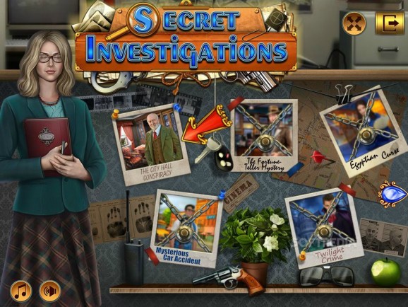 Secret Investigations screenshot