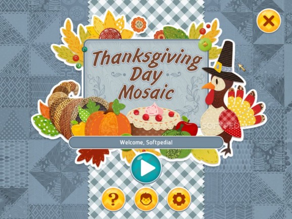 Thanksgiving Day Mosaic screenshot