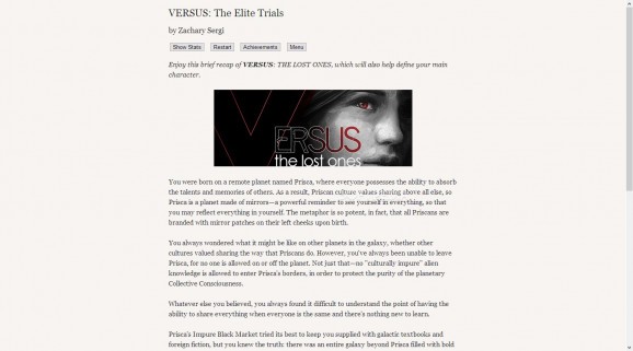 VERSUS: The Elite Trials Demo screenshot