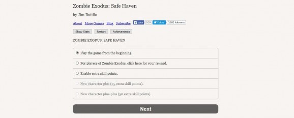 Zombie Exodus: Safe Haven Demo screenshot